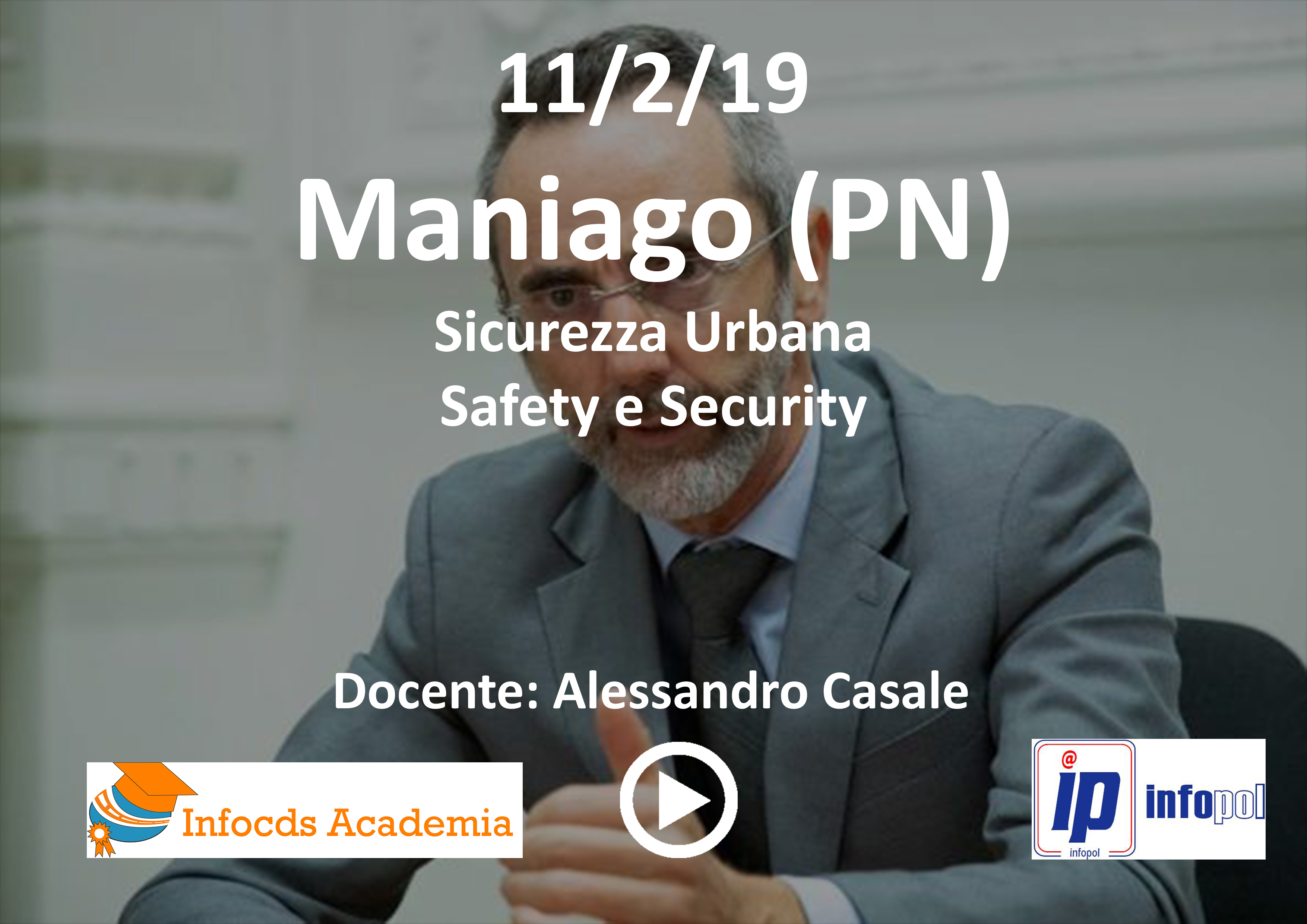 SICUREZZA URBANA SAFETY E SECURITY